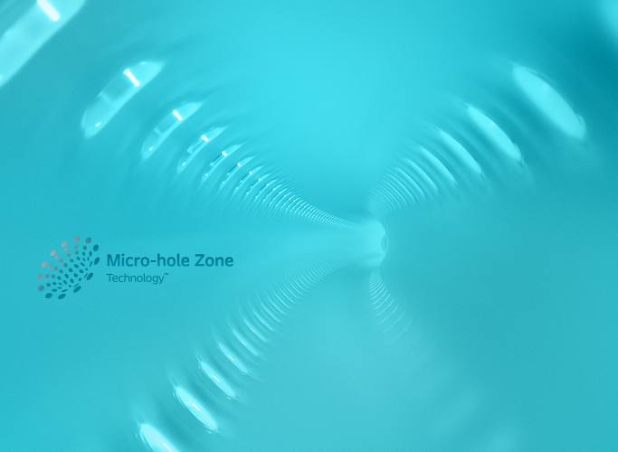 Assurer une vidange complète de la vessie avec la Micro-hole Zone Technology